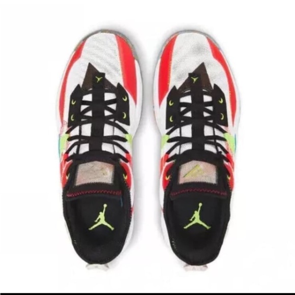 New in box Mens Nike Jordan One Take II White ghost green Infrared 23 - Picture 2 of 12